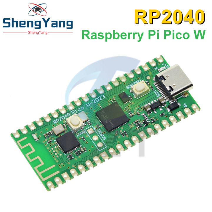 【Premium Quality】 Rp2040 Raspberry Pi Pico W Board With 2.4g Wifi Dual ...