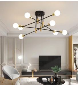 YHLAMP Nordic Ceiling Lights Modern Design Vintage Chandelier Creative Home Lighting Ceiling Light For Living Room Bedroom Dining Table