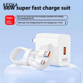 Kstarhare Bộ sạc sạc siêu nhanh Android 66W/120W phù hợp với giao diện Loại C. 