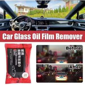 Car Glass Oil Film Cleaning Wipes/ Glass Stain Remover/Auto Glass Wipes