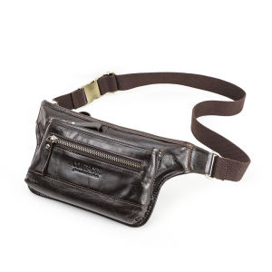 Casual leather waist bag mens genuine leather shoe bag -152c4c8b