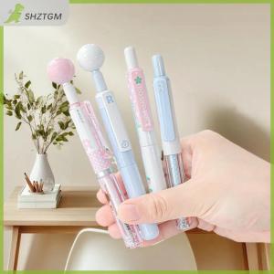 【SHZTGM】 ชุดปากกาสั้น4ด้ามปากกาพู่กัน ° แบบหมุนได้สวยงามช่วยแก้ปัญหาปากกาได้