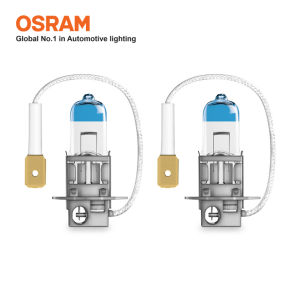 Combo 2 Bóng Đèn Halogen Tăng Sáng 150% OSRAM Night Breaker Laser H3 12V 55W - Nhập Khẩu Chính Hãng