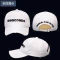 DSQICOND2 Brand DSQ Casquette Hats Solid Pattern Hats Letters ICON Casquette Dad Hip Hop Baseball Cap Snapback Cap for Man Woman. 