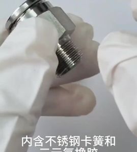 Hanson8 Industrial Use PC and PL 304 Stainless Steel Pneumatic Quick Connector With PT Thread B8T9H