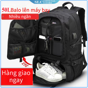Balo du lịch Balo phượt Balo laptop thười trang rất nhiều ngăn có ngăn đựng giày riêng