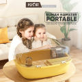 FOCAT Kandang Hamster 1 Set F22 Hamster Portable Desain Transparan / Travelling Box / Rumah Hamster Sugar Glider Ekstra Besar. 