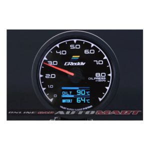 Greddy Meter Water Temp Multi D/A Dauge 7 Colour Display Universal Fit+Battery Volts