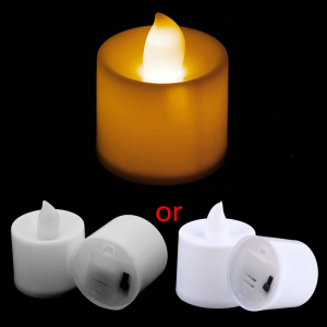 Flameless Led Candles Flickering Light Glass Effect for Festival Wedding Gift for Seasonal and Festival Celebration