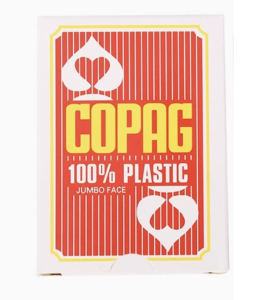 【SG Stock】COPAG Cards / Plastic / Water Resistance / Jumbo Index & Size (63*88) / Texas Holdem Poker【Ship Out 24Hrs】