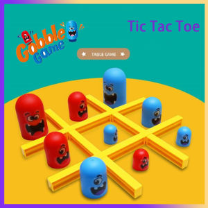 Gobblet Gobblers Family Board Game Toy Parent-Child Tic Tac Toe Xo Chess Brain Teaser Funny Puzzle Gamesporary Birthday Party Gift for Kids