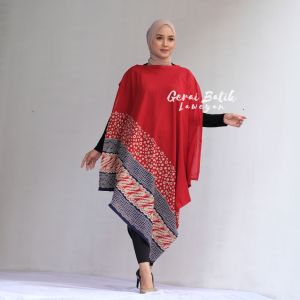 Kaftan batik Manohara #2 kaftan paris kaftan batik jumbo dres batik wanita