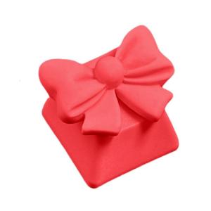 ESC Resins Keycaps Bowknot 3D Personalizeds Keycaps for Crosses Axises Mechanical Keyboards Enthusiasts