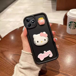 เคส Honor 400 Lite เคส3D มีสไตล์ Honor400Lite Hellokitty ตุ๊กตาการ์ตูนเคสโทรศัพท์เป็นคู่เลนส์กรอบนิ่มกันกระแทก