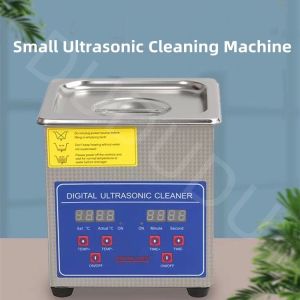 【Seller Recommend 】 2L Digital Ultrasonic Cleaner Adjustable Heating Timing Cleaning Lab Machine