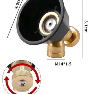 Vòi phun áp suất cao tưới cây phun sương nông nghiệp.