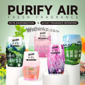Bathroom Air Freshener Fragrance 4 Scents Toilet Deodorization Closet Perfume Aromatherapy