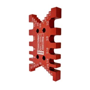 Xách tay dovetail Jig tenon Caliper tenon thước kẹp Metric & Imperial quy mô đo cao nhôm nguyên chất hợp kim