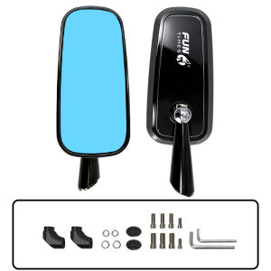 High-definition rearview mirror for motorcycles with durable aluminum alloy adjustable angle and HD high definition.