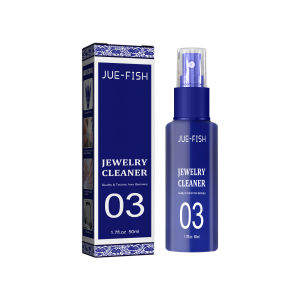 JUE-FISH 50Ml Làm Sạch Đồ Trang Sức Đồ Trang Sức Sạch Hơn Vàng Đồng Hồ Kim Cương Vòng Đánh Bóng Làm Sạch Phun Công Cụ Làm Sạch Hộ Gia Đình Làm Sạch Chất Lỏng Sạch Đồ Trang Sức Làm Sạch Giải Pháp Bị Xỉn Màu Remover Kim Cương Trang Sức Vàng Màu Vết Sạch Phu