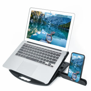 Portable Adjustable Laptop Stands Notebook Travel Laptop Radiator Computer Cooling Pads Base Radiator Holder Mount Laptop Cooling Stand