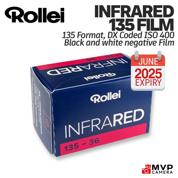 Rollei Infrared 135 36 Exposures Black and White Infrared Film ISO