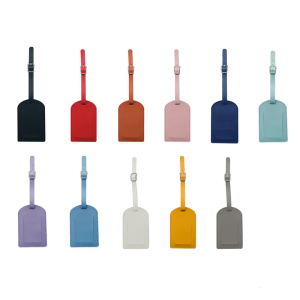 PU Leather Luggage Tags Bridal Suitcase Tag Wedding Honeymoon Gifts for Women Men Couples