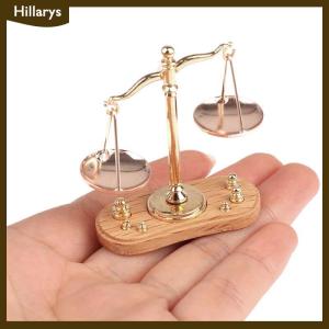 [Hillarys] เครื่องชั่งสมดุลแนววินเทจขนาดเล็กอุปกรณ์เสริมขนาดเล็กของโบราณแบบจำลองความยุติธรรมของตกแต่งบ้านของขวัญสำหรับเด็ก