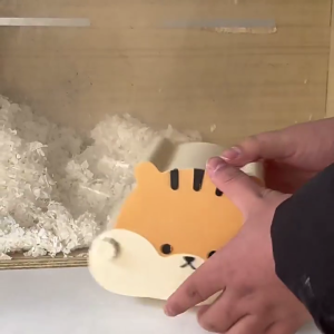 Hamster Cage Cave House Small Pet Hideouts House Cage Accessories Magnetic Shelter House for Guinea Pigs Easy Observing