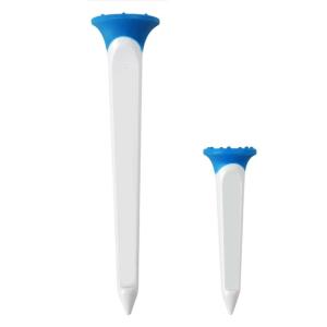 เสื้อยืดกอล์ฟจำลองแรงเสียดทานต่ำอุปกรณ์ออกกำลังกายมืออาชีพน้ำหนักเบาพลาสติกแบบ Step Down แท่นตั้งลูกกอล์ฟ Training