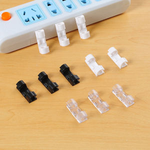 20pcs Wire Cable Clips Organizer: Tidy Up Your Desk & Workstation