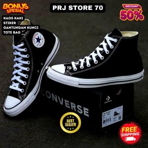 Sepatu Pria keren Convers23 Allstar hitam klasik / Sepatu Converse23 Allstar / Sepatu sneakers / sepatu pria /sepatu wanita /sepatu pria wanita terbaru / Sepatu sekolah putih hitam / sepatu sneakers pria