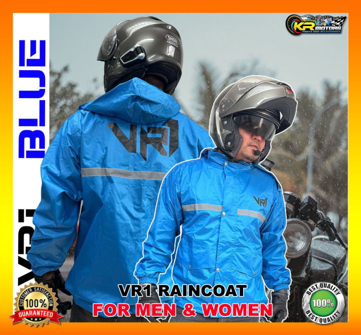 Motorcycle Rider Raincoat Raincoat for Motorcycle Rider, Unisex Rain Coat, Rain Gear Safety ...