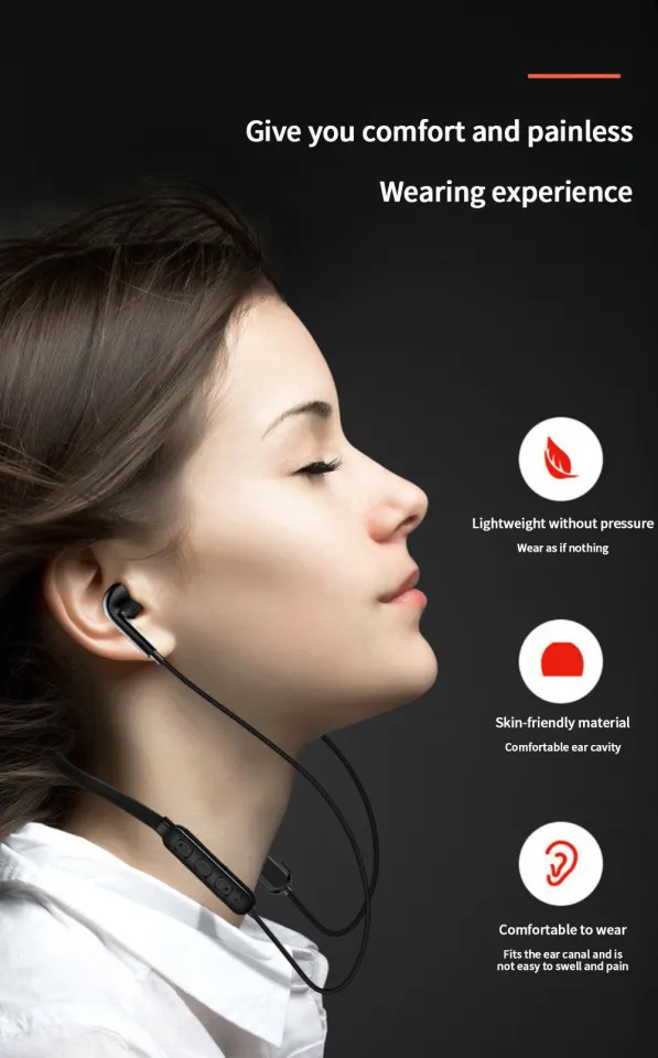 Headset Hanging Neck Magnetic Wireless Headphone B7 Bluetooth