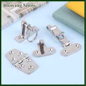 Blowing Marine 316 Stainless Steel Boat Hinges Heavy Duty Hatch Casting Hinge For Cabinet Doors Windows Butt Hinge Hardware Accessories