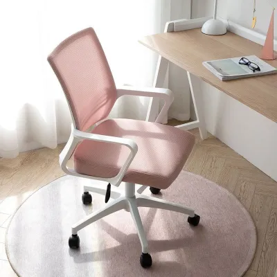 Furniture Direct DAISY Swivel Mid Back Office Chair-Pink