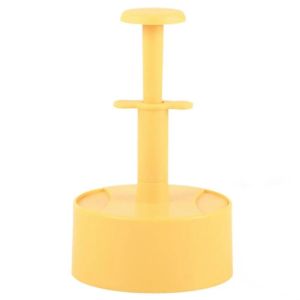 LIANG Non-stick Burger Patty Maker Hand Press Type Round Hamburger Meat Press Kitchen Accessories Plastic Meat Pie Making Mold BBQ