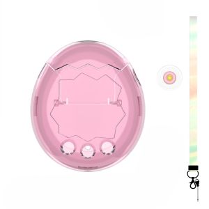 UTOPUS Crystal PC Protective Case Dustproof Transparent Hard Shell  Anti-Scratch Clear Cover for Tamagotchi Paradise Game Console Accessories