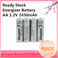 100% original Energizer AA AAA rechargeable battery 1.2V 2450mAh 900mAh and Energizer 904U 1.2V charger. 