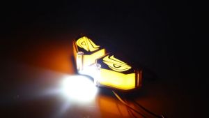 12V-24V Truck LED Eye Side Marker Light LED Clearance Lamp Side Marker Lights Driving Safety Truck Light Warning Tail Light Car led Side