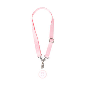 Sidersonline Signature Smile Multi-Way Phone Strap Lanyard in Baby Pink