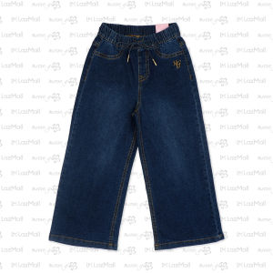 Moose Girl Blue Wide Leg Denim Pants With Drawstring (GDWP 512 7925 MD11)