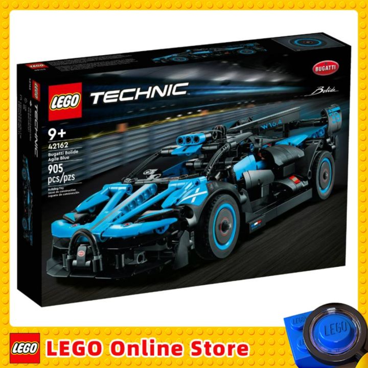 LEGO Technic Bugatti Bolide Agile Blue Racing Car 42162 Model