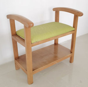 Elderly-Friendly Shoe Changing Stool for Nursing Homes Elderly-Friendly Furniture for Wellness Centers and Nursing Homes Bedroom Assistive Shoe Changing Stool for Standing Up