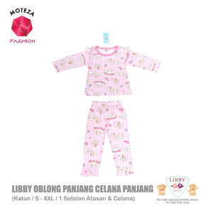 LIBBY Setelan Piyama Oblong Anak Kecil Perempuan | Oblong Pendek Panjang Celana Pendek Panjang | Sanrio Characters | Pink Cinnamoroll