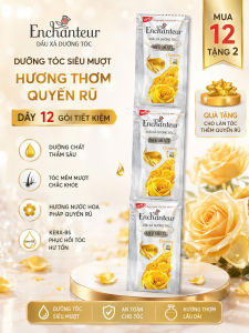 Dây Dầu Xả Enchanteur Cho Nữ – Nhiều Mùi Hương Dạng Gói Tiện Lợi