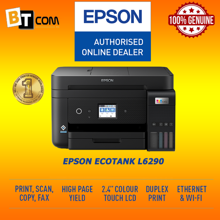 (PRE-ORDER 14DAYS) Epson EcoTank L6290 Wi-Fi All-in-One Ink Tank ...