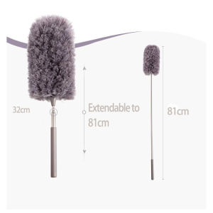 Feather duster household dust cleaning ceiling dust absorption cleaning extended retractable dust duster cleaning tool