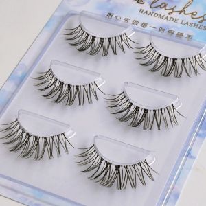 NOBLEE Natural Look False Eyelashes 3D Effect Japanese Cosplay Faux Mink Lashes Fashion Eyelash Extension Spiky Lashes for Women