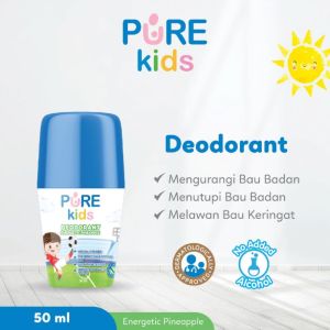 PUREKIDS DEODORANT | Deodoran untuk anak 50ml